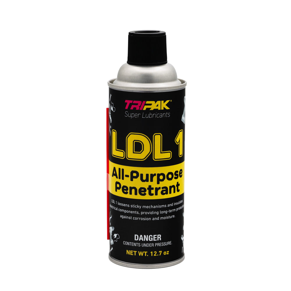 Tripak LDL 1 All-Purpose Penetrant can on a white background